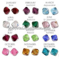 Cheap bicone crystal beads